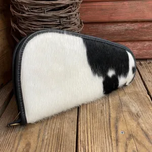 033 Large Pistol Case - Black & White w/