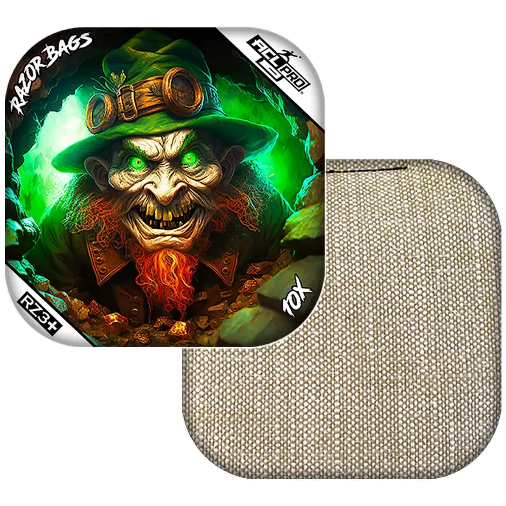 10X | Leprechaun Cave | ACL PRO Razor Cornhole Bags