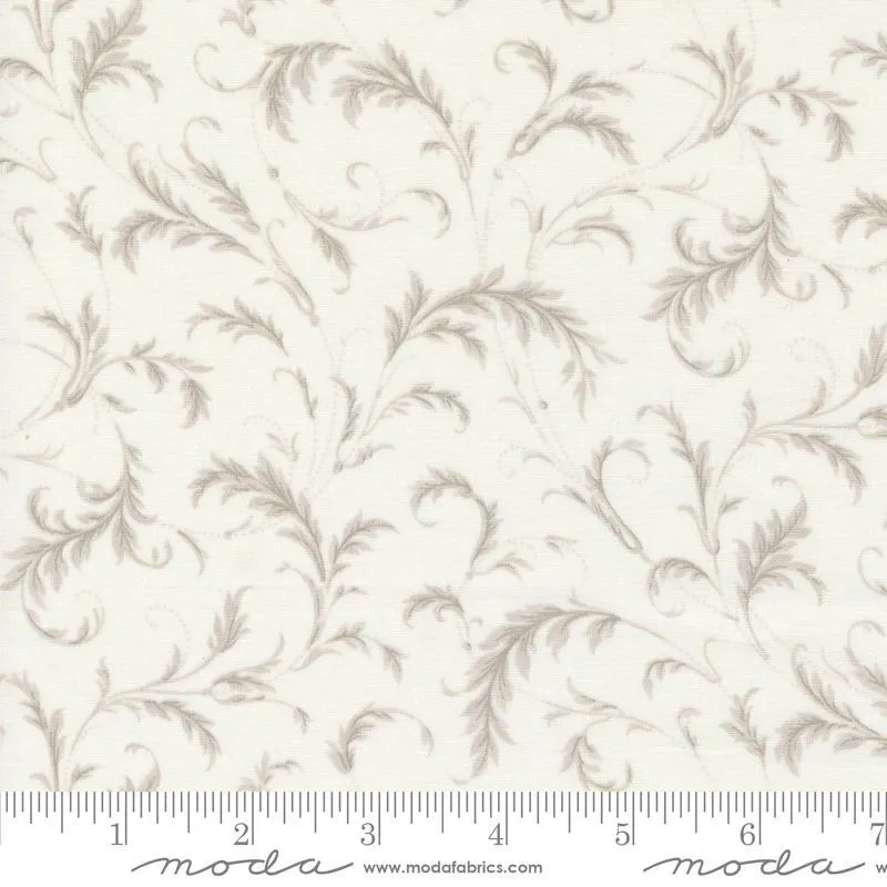 3 Sisters Favorite Vintage Linens by Moda Fabrics ORNAMENTAL FLOURISH/CREAM