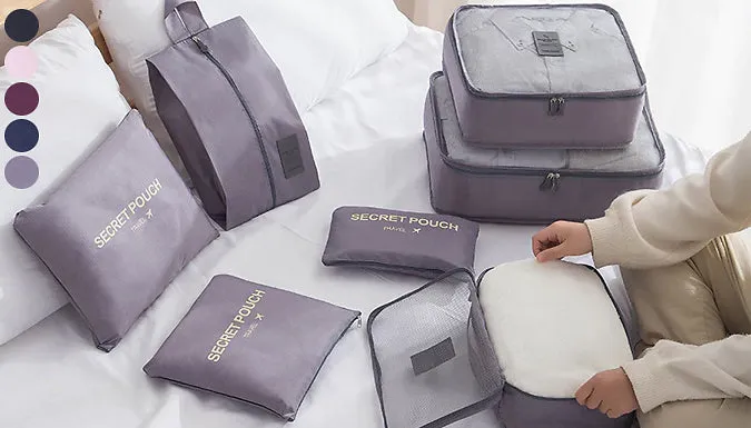 7 pcs Set travel organizer bags Large