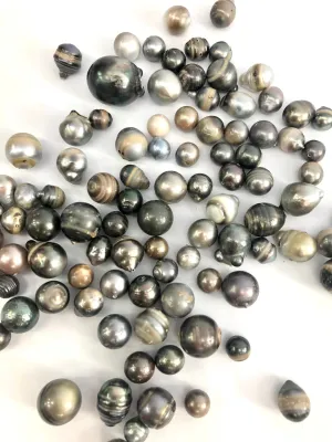 8 - 17mm , 100 bagged pearls , SKU#10023
