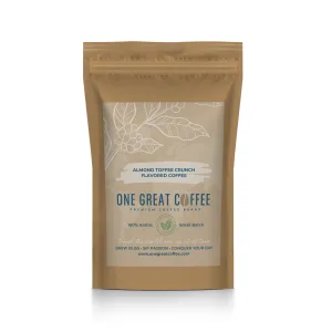 Almond Toffee Crunch Flavored Coffee
