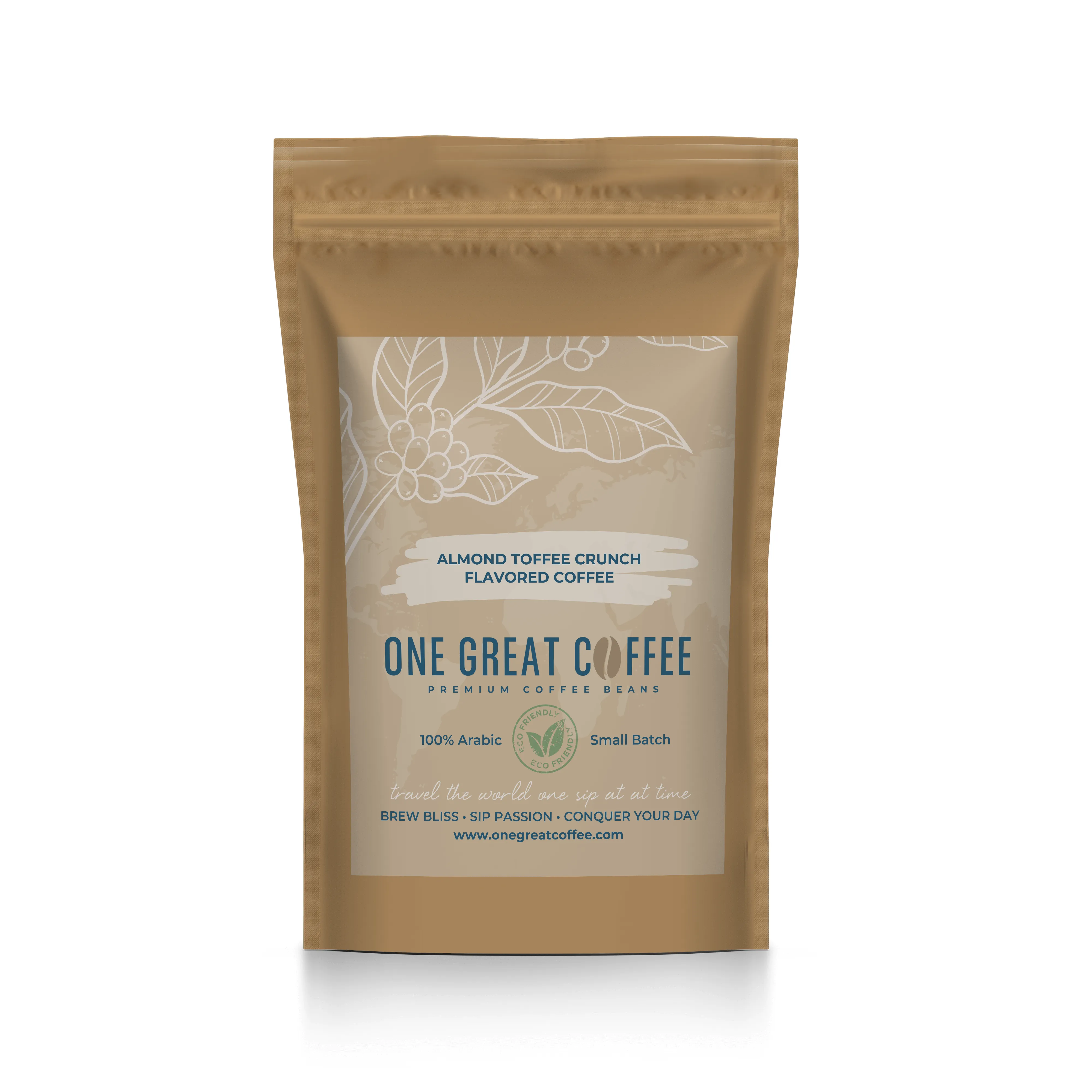 Almond Toffee Crunch Flavored Coffee