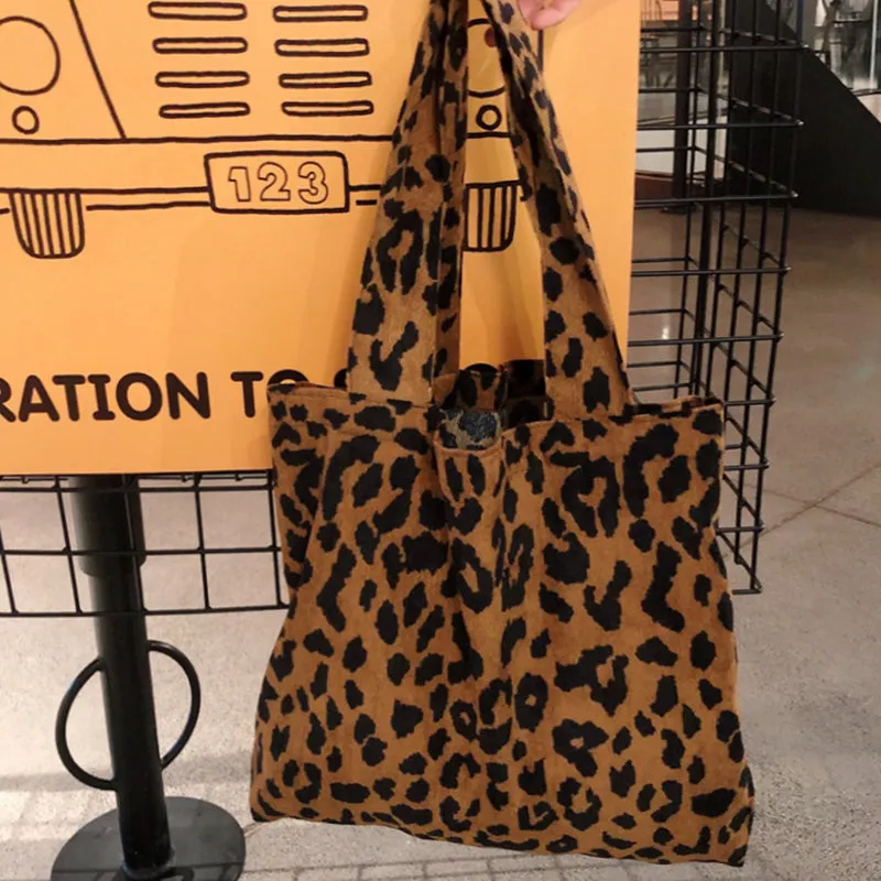 Amore Light-Weight Corduroy Tote