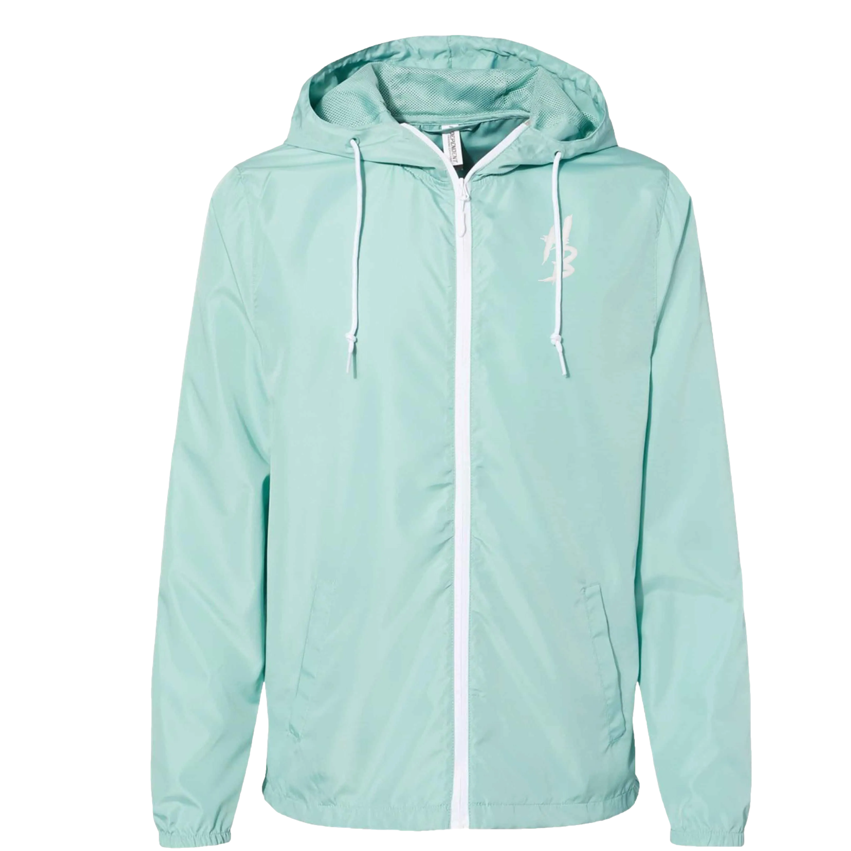 Aqua Lightweight Windbreaker
