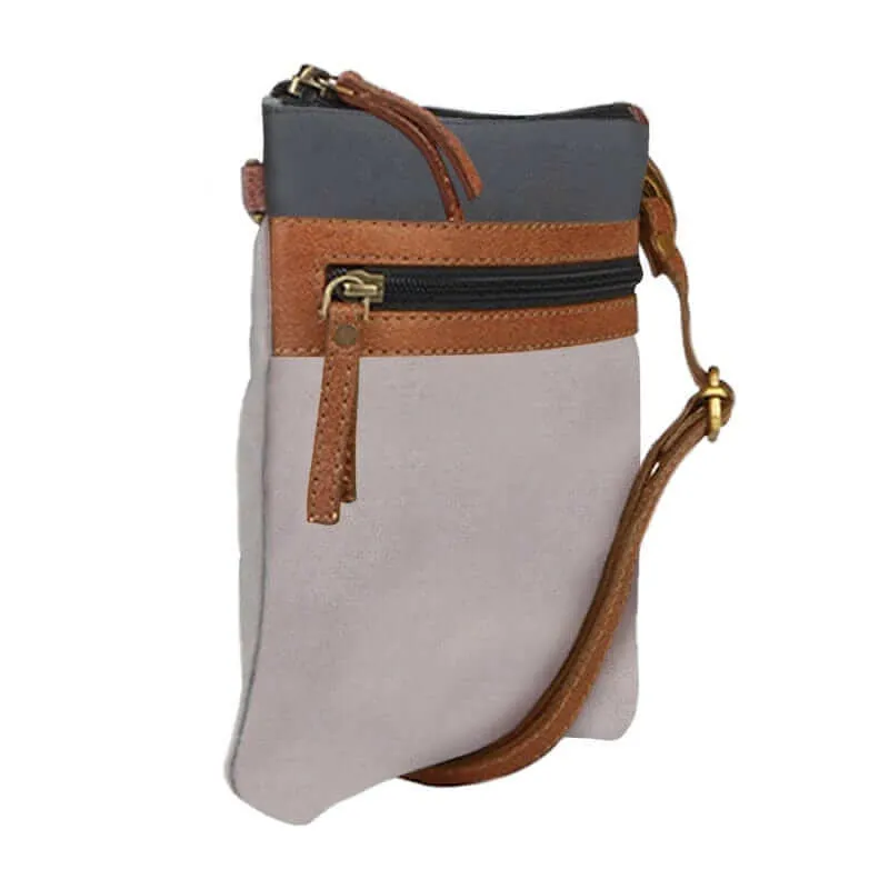 Ava Crossbody Sling Bag For Women - Slate