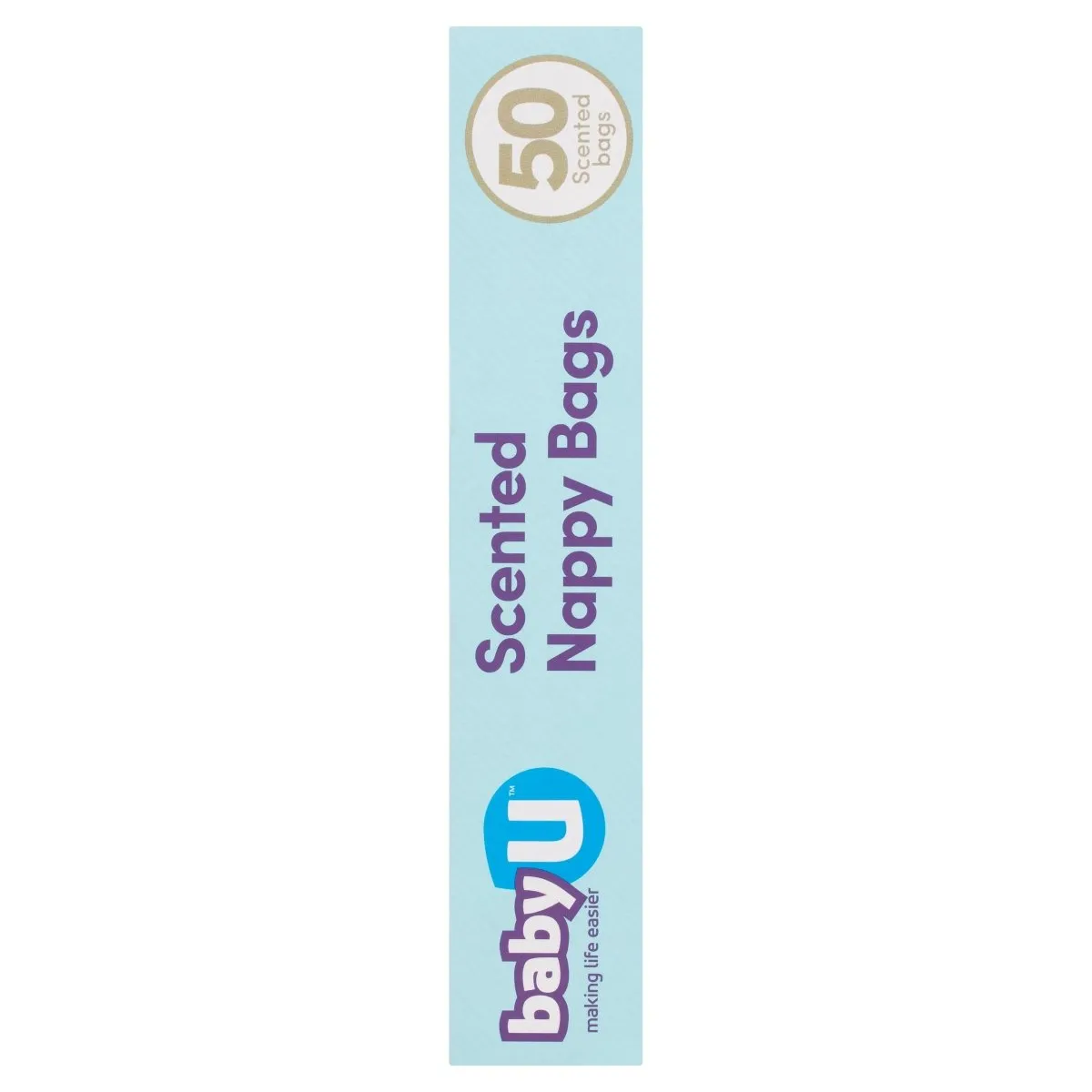 BabyU Scented Nappy Bags 50 Pack