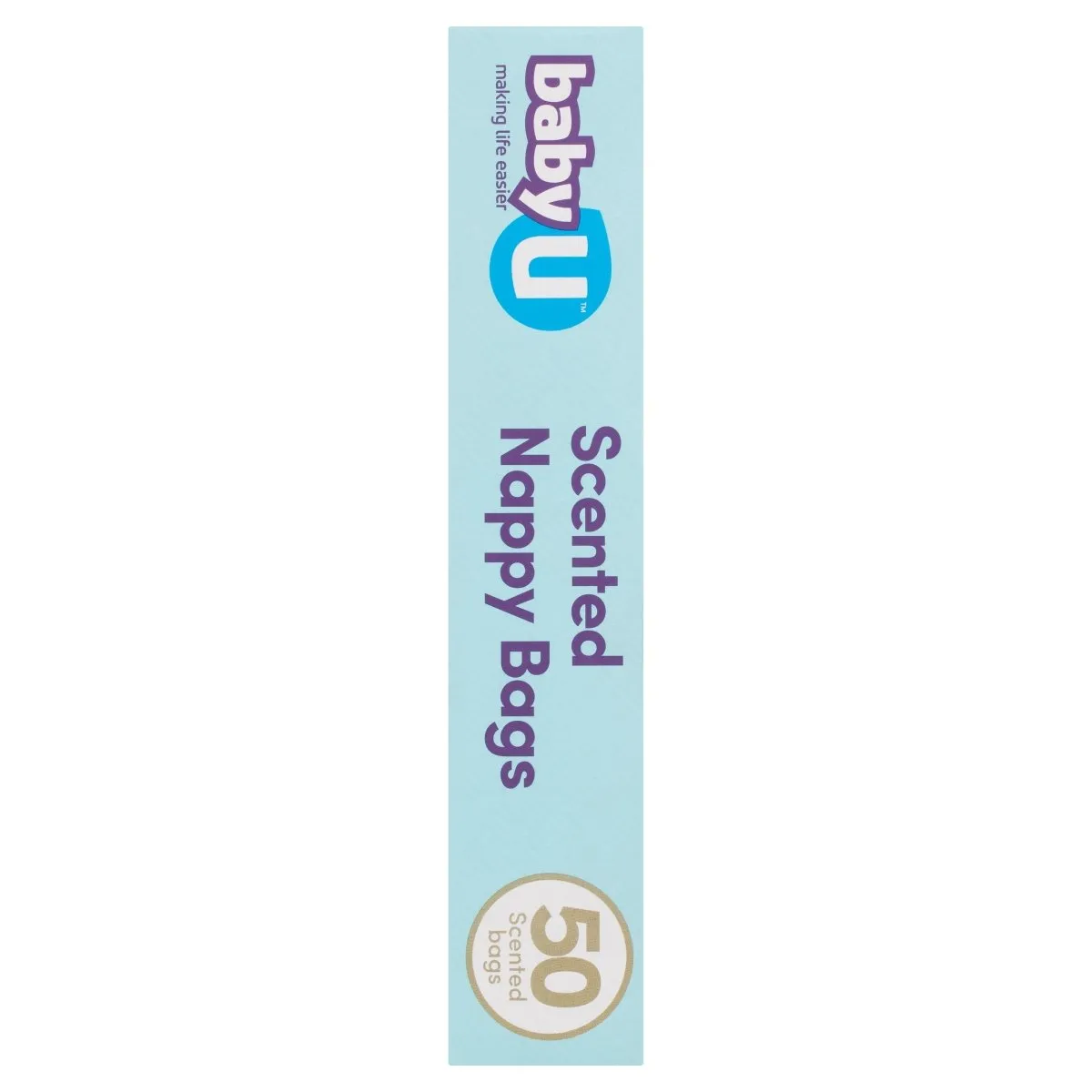 BabyU Scented Nappy Bags 50 Pack