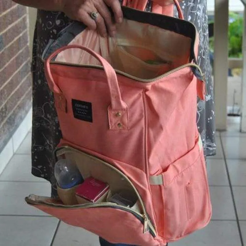 Backpack Baby Bag - Peach