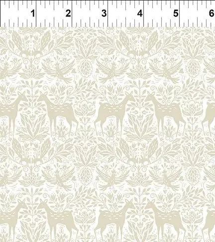 Beige Deer - Whimsy by Jason Yenter of In The Beginning Fabrics by the YARD 2900