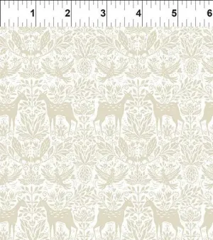 Beige Deer - Whimsy by Jason Yenter of In The Beginning Fabrics by the YARD 2900