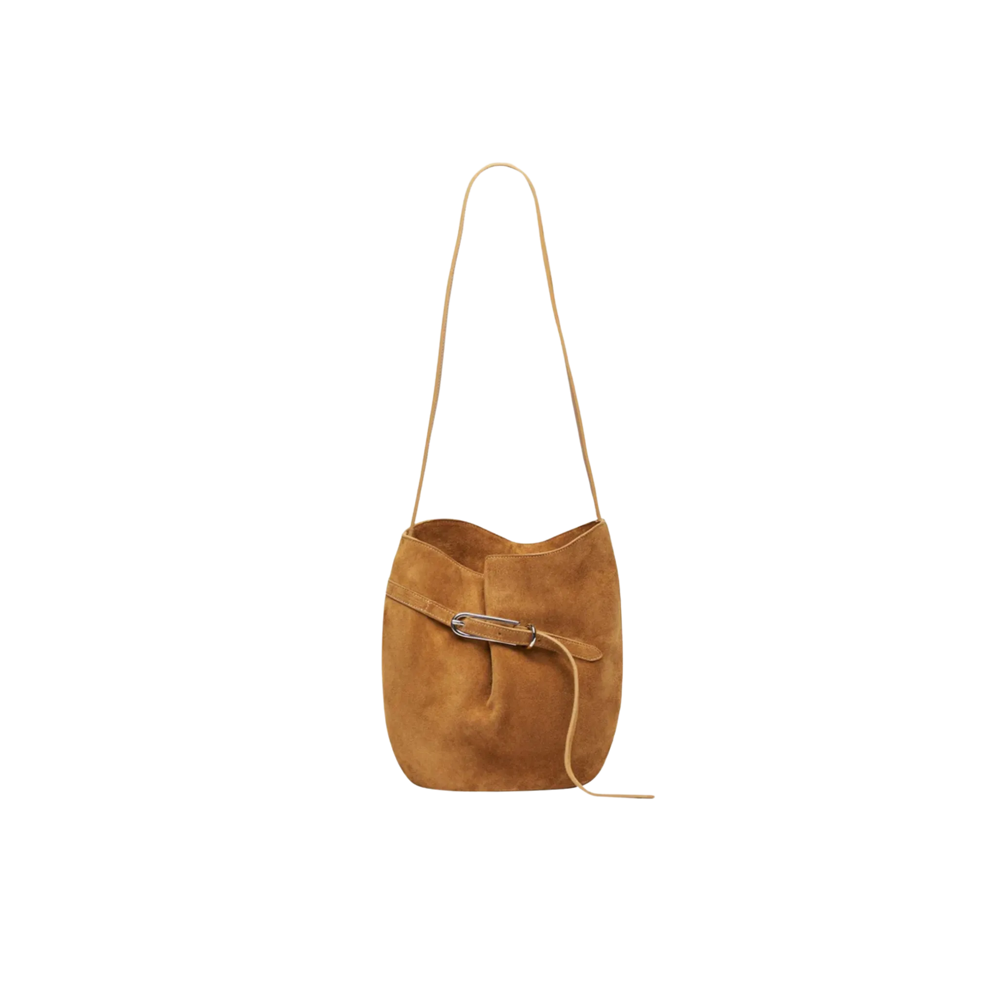 Belted Bucket Bag