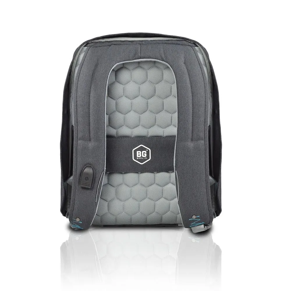 Bg Berlin Metrobag 15" Backpack Grey Greysize Small