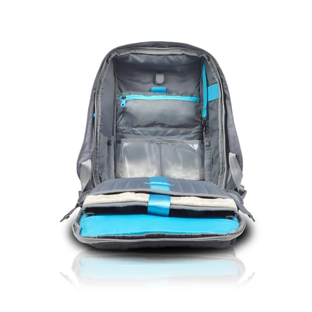 Bg Berlin Metrobag 15" Backpack Grey Greysize Small