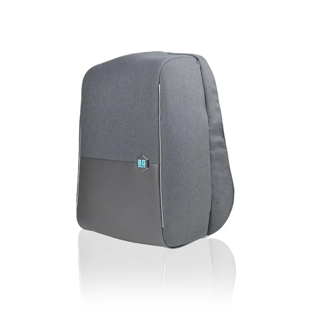Bg Berlin Metrobag 15" Backpack Grey Greysize Small