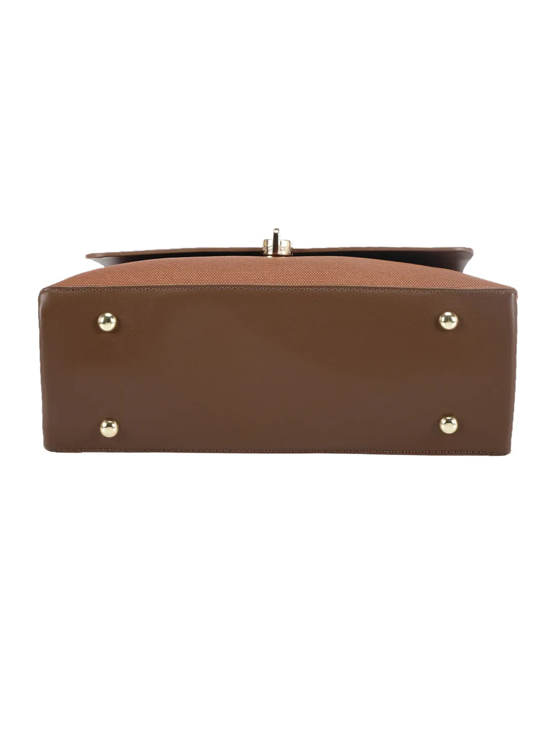 Biluxe Brown Satchel Bag