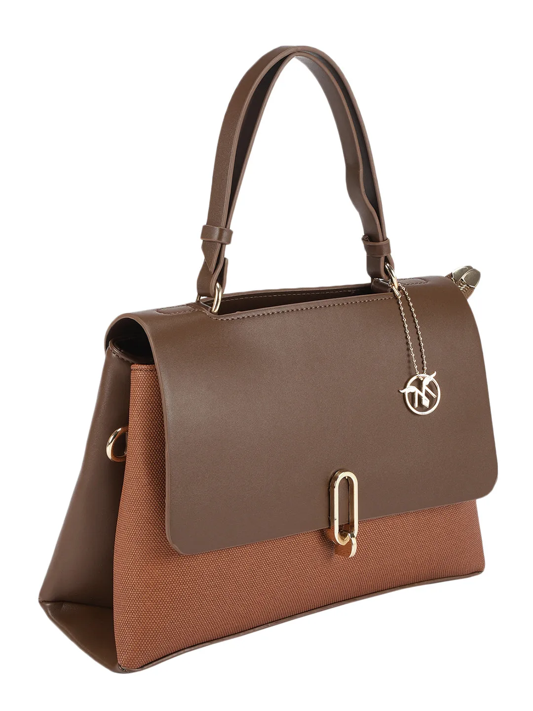 Biluxe Brown Satchel Bag