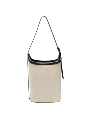 Brant Bucket Bag in Natural Linen