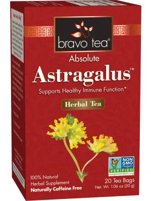 Bravo Tea, Astragalus, 20 Tea Bags