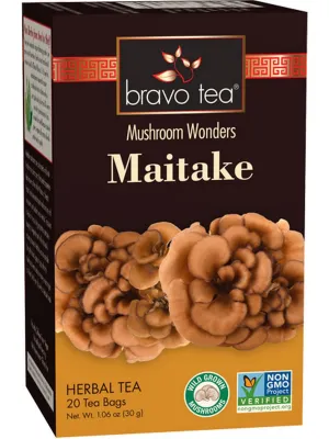Bravo Tea, Maitake, 20 Tea Bags
