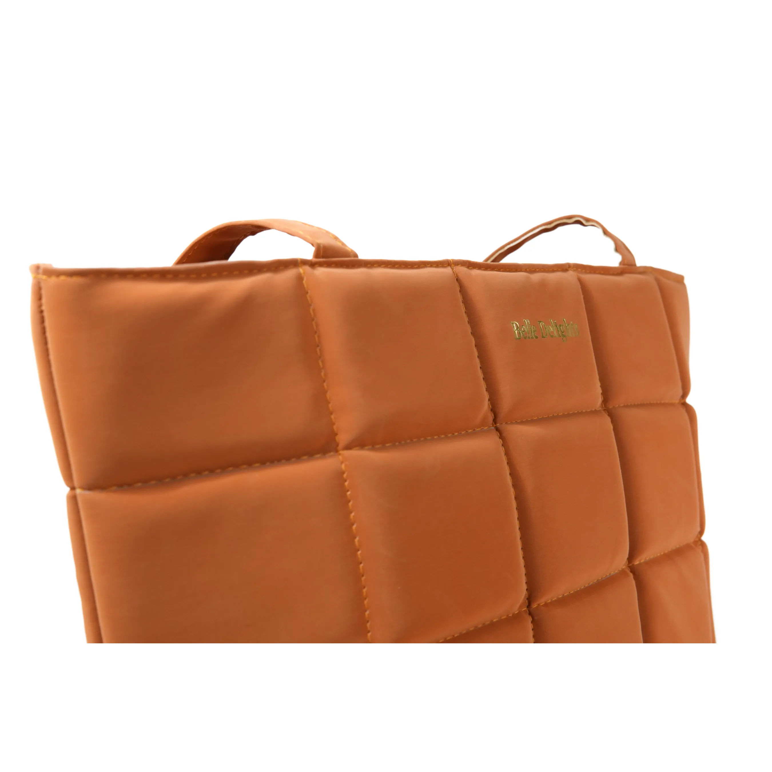 Brown Belle Luxe Tote Bag