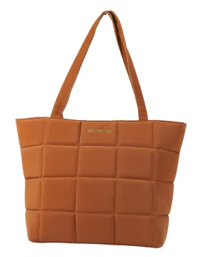 Brown Belle Luxe Tote Bag