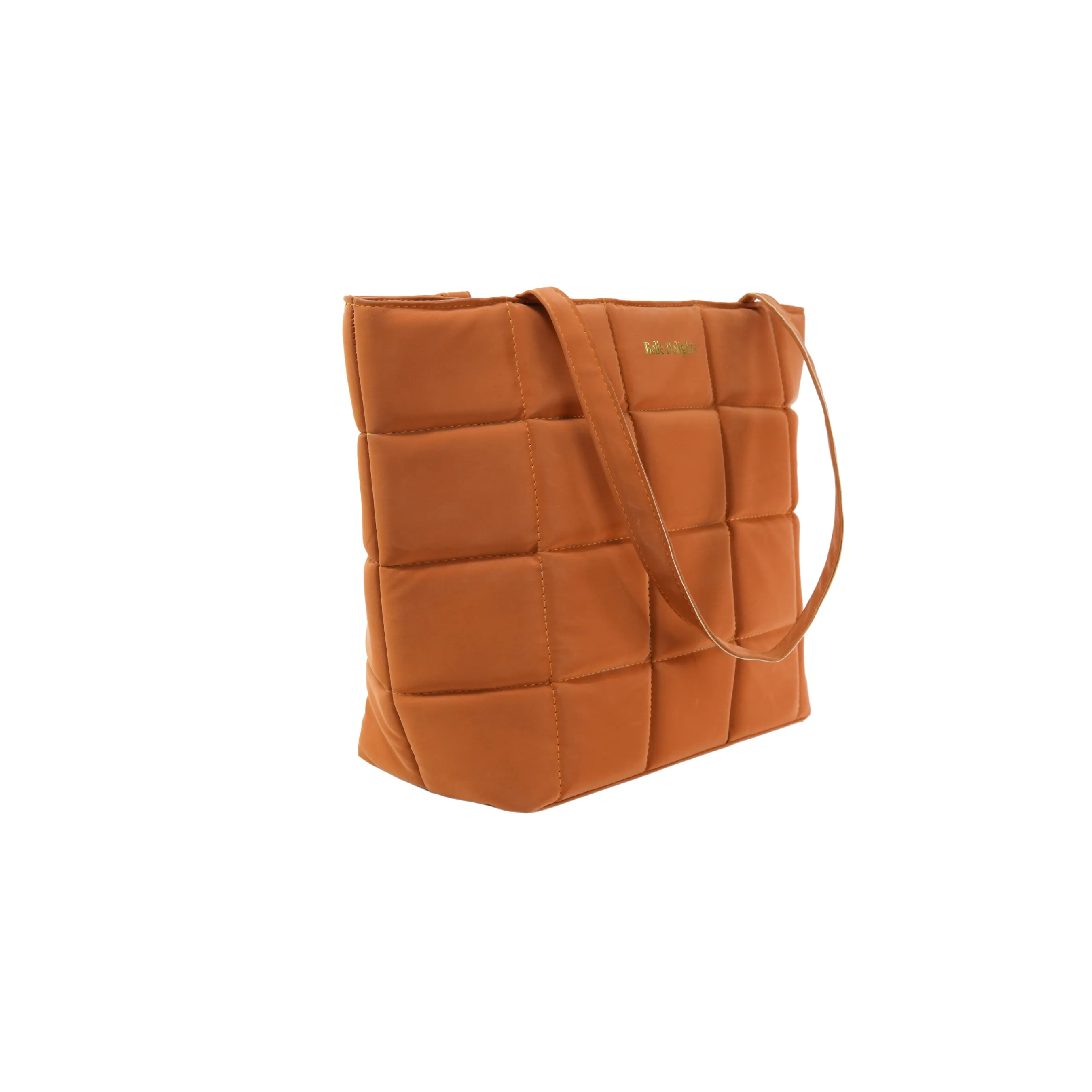 Brown Belle Luxe Tote Bag