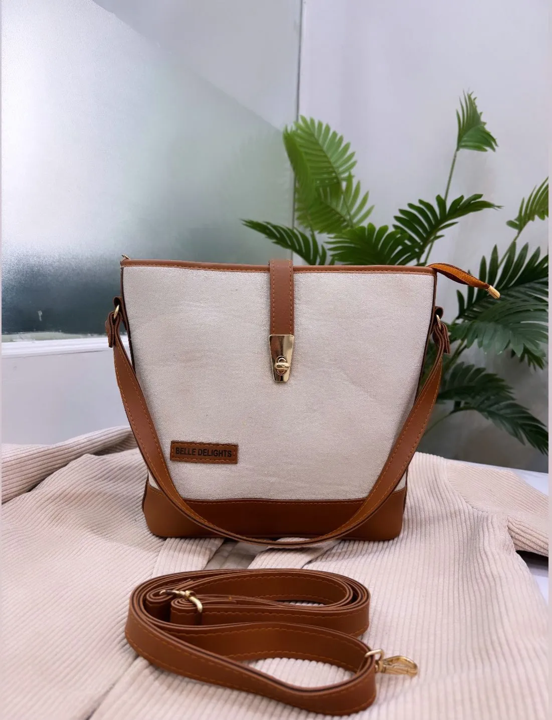 Bucket Bag Tan Brown