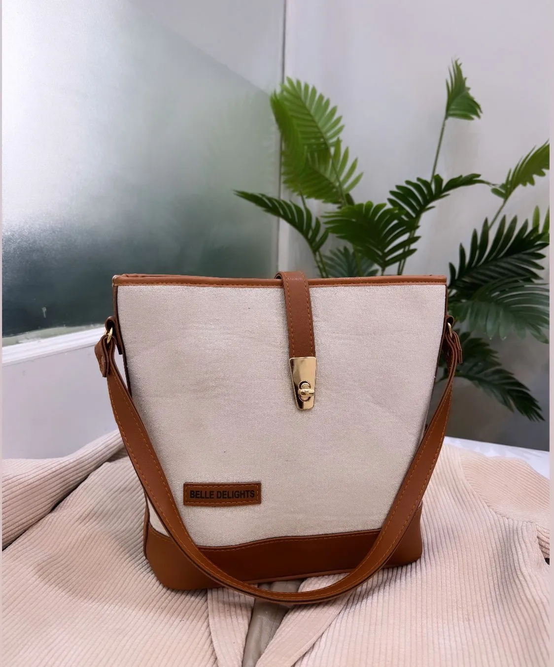 Bucket Bag Tan Brown