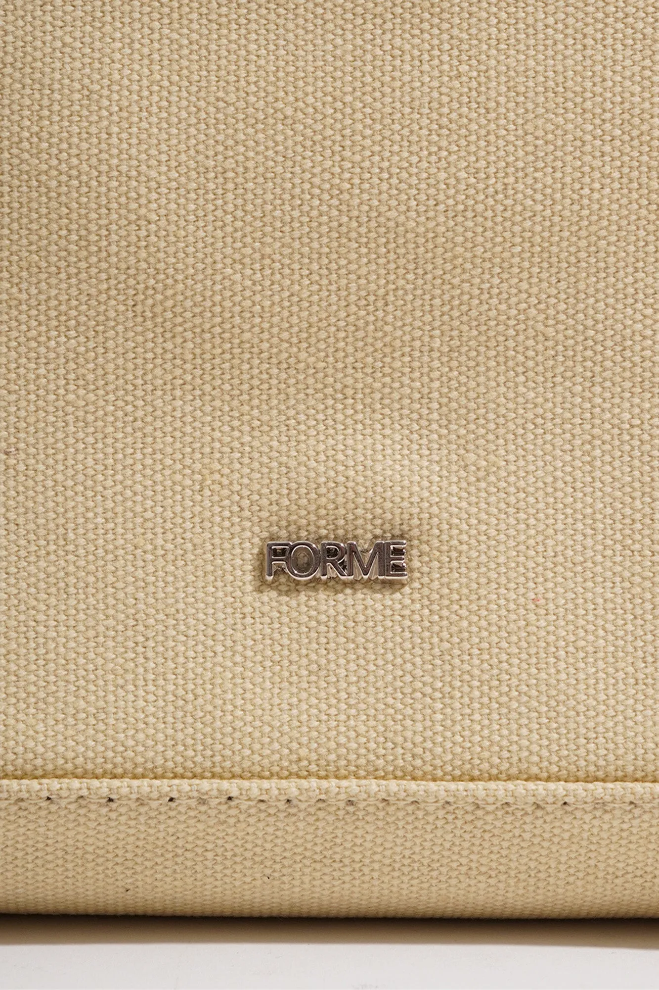 Canvas Sling Bag with Contrast Detail