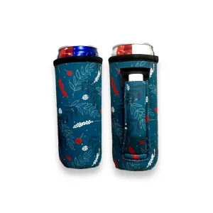 Christmas Tinsel 12oz Slim Can Handler™