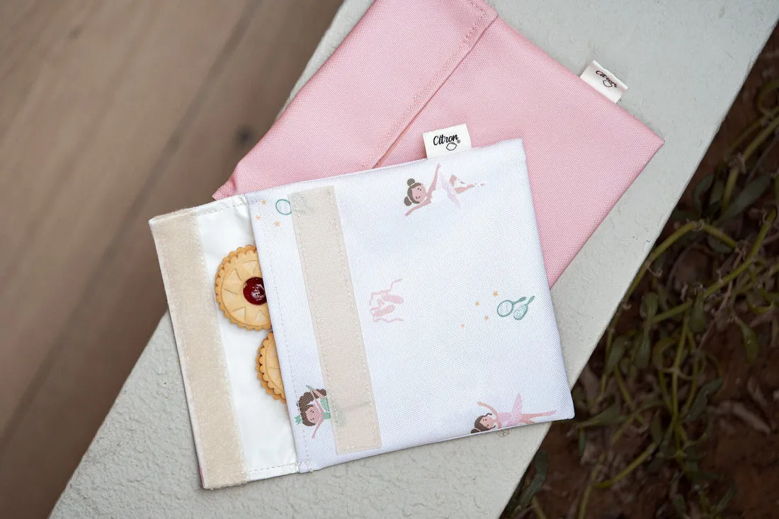 Citron Reusable Sandwich Bag Set of 2