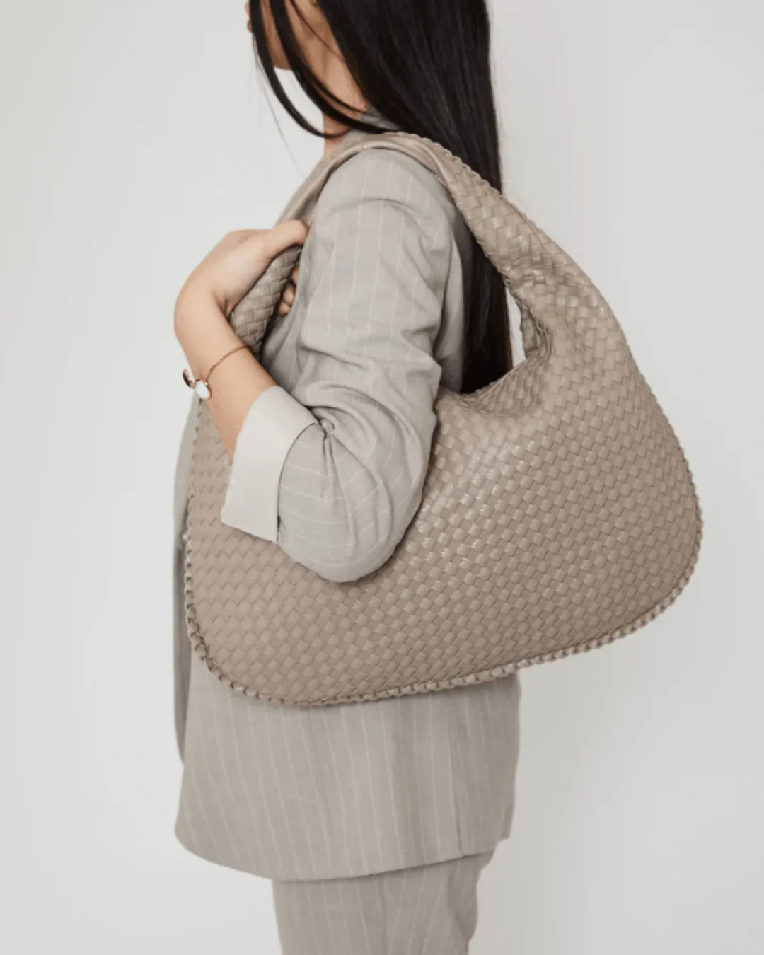 CLARA WOVEN EVERYDAY BAG