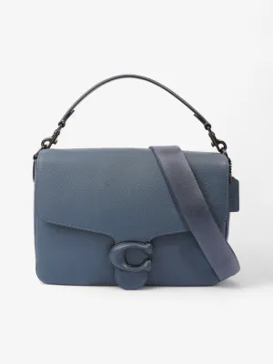 Coach Soft Tabby Messenger Midnight Blue Leather