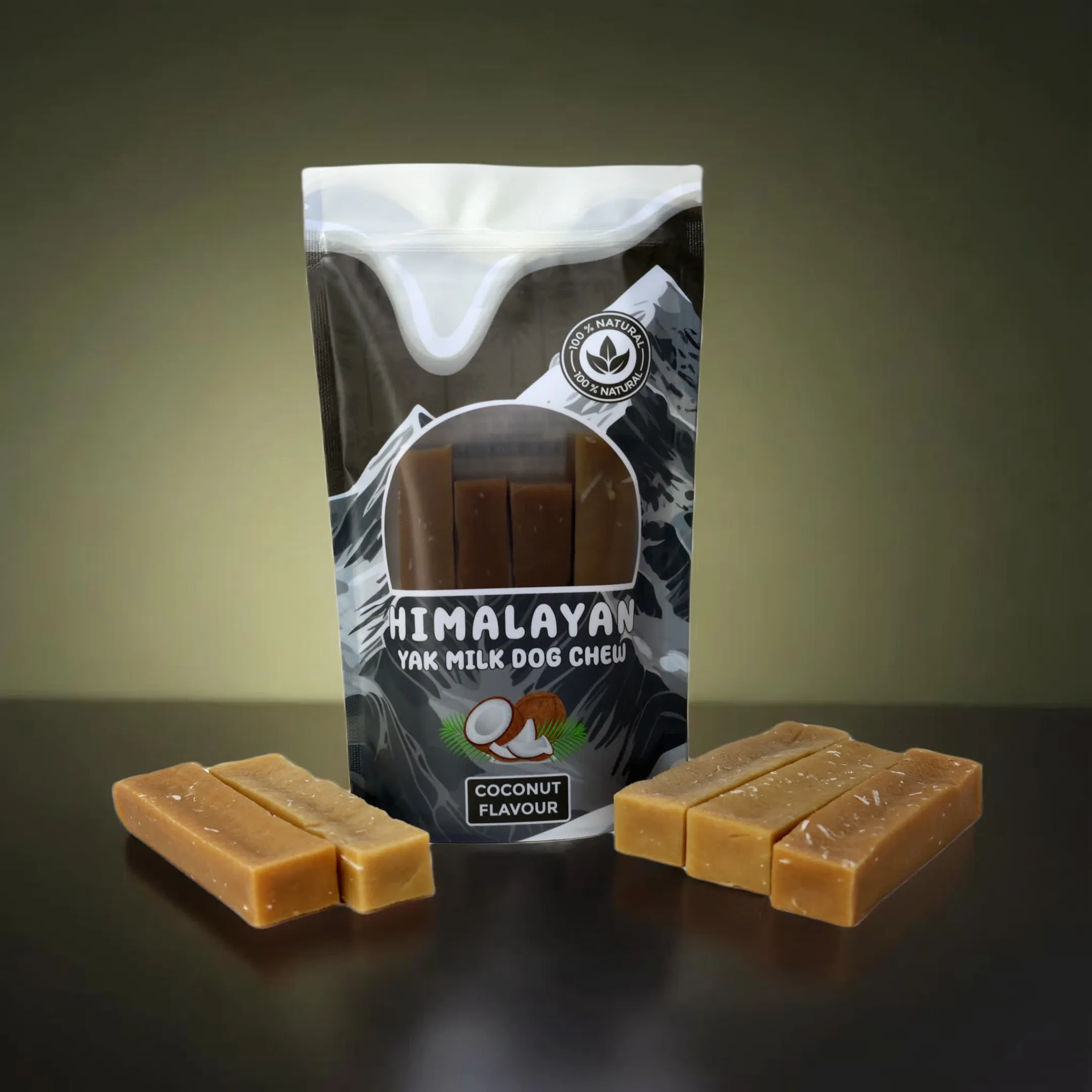 Coconut Flavour Yak Chew Bag