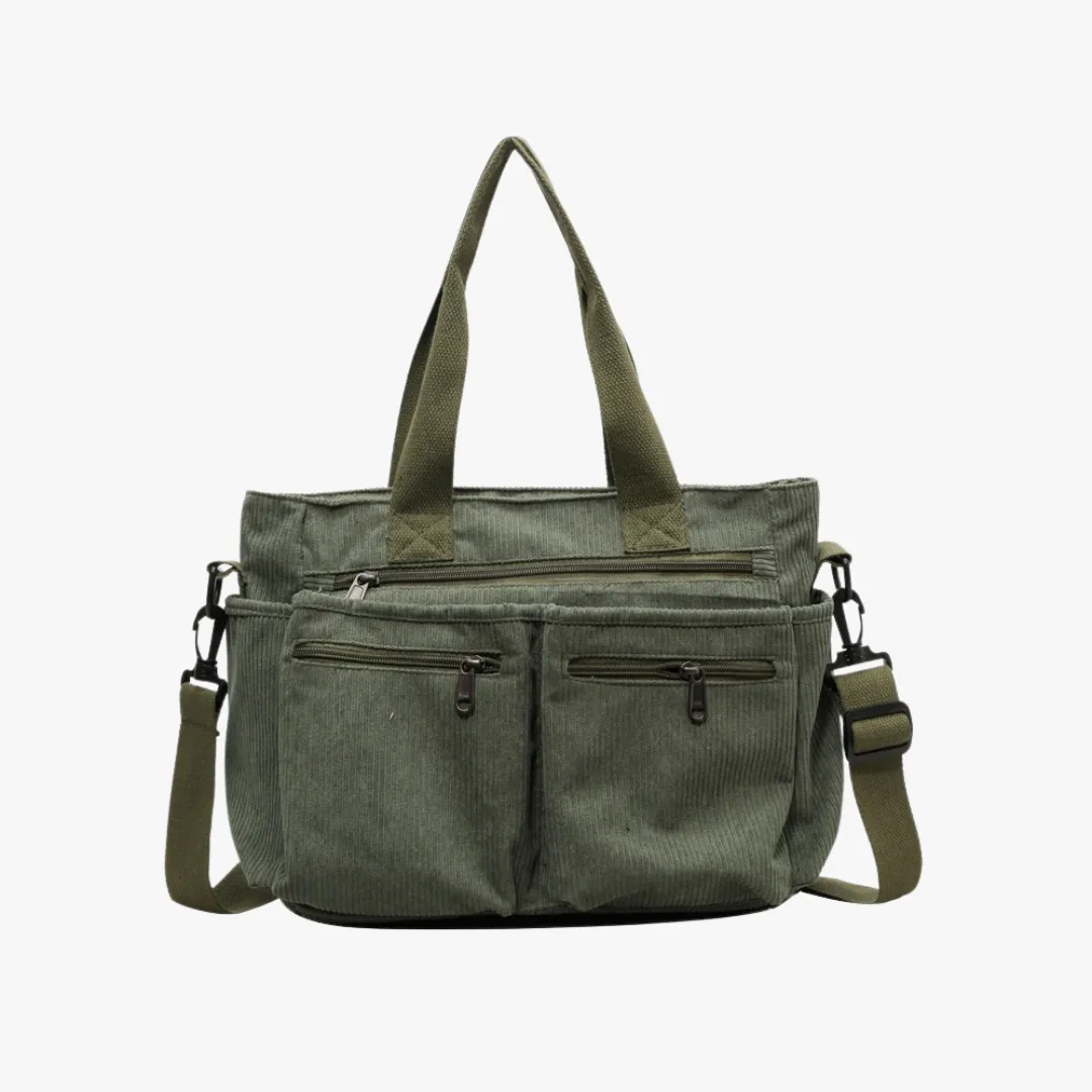 Corduroy Book Tote