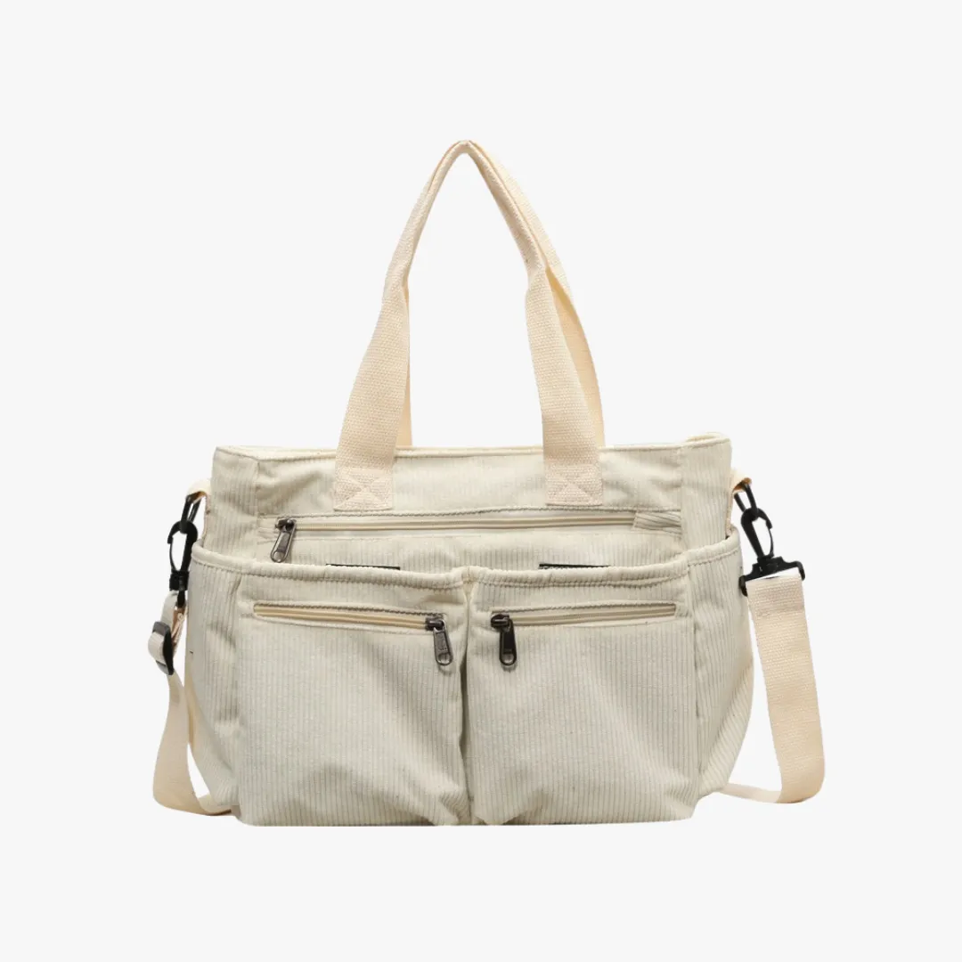 Corduroy Book Tote