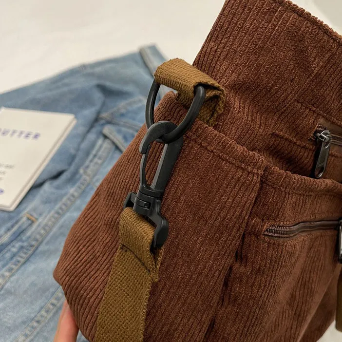 Corduroy Book Tote
