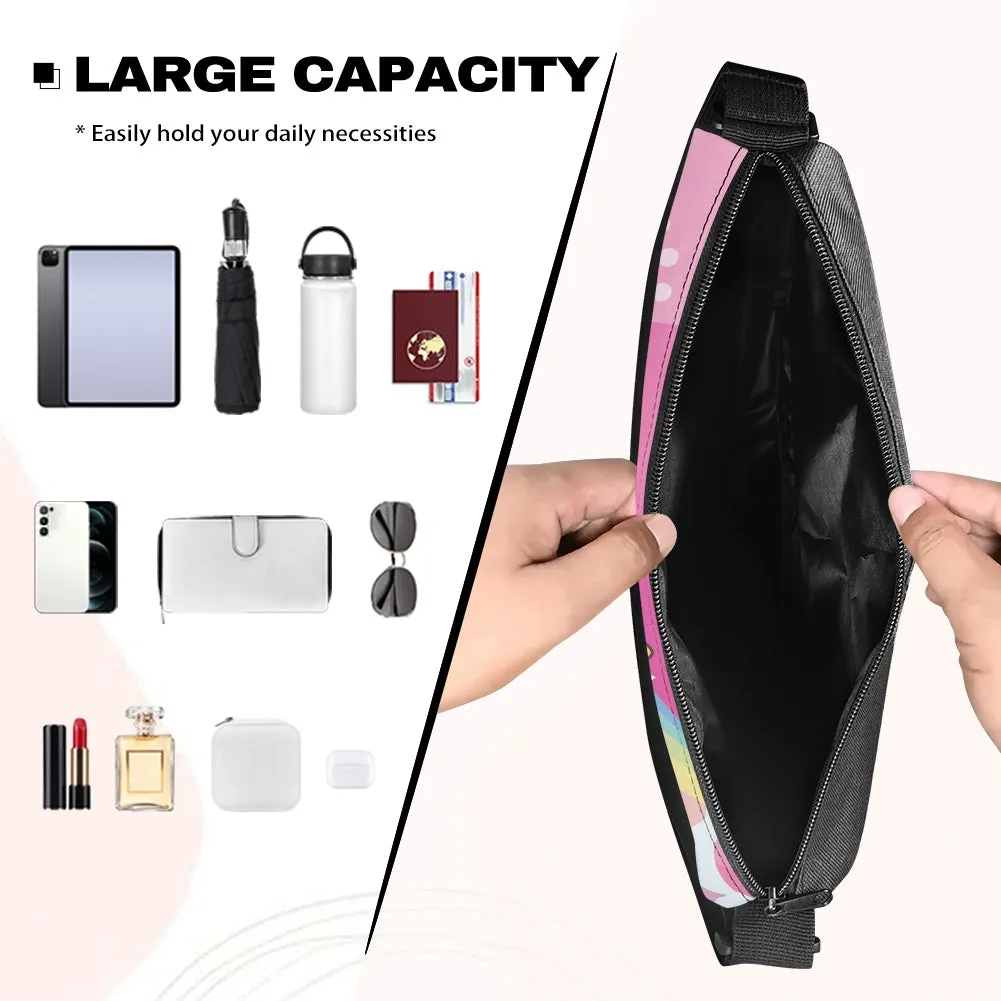 Cute Unicorn Large Capacity Underarm Bag