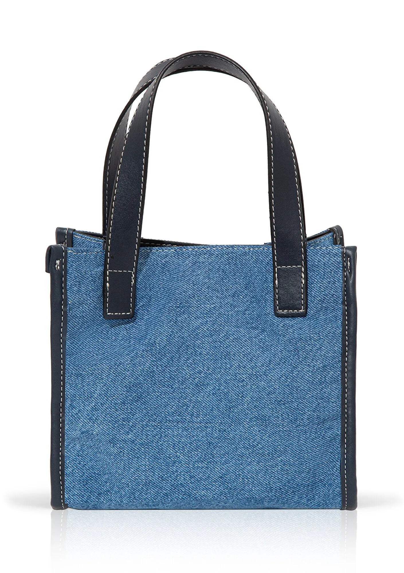 Denim Mini Tote Bag
