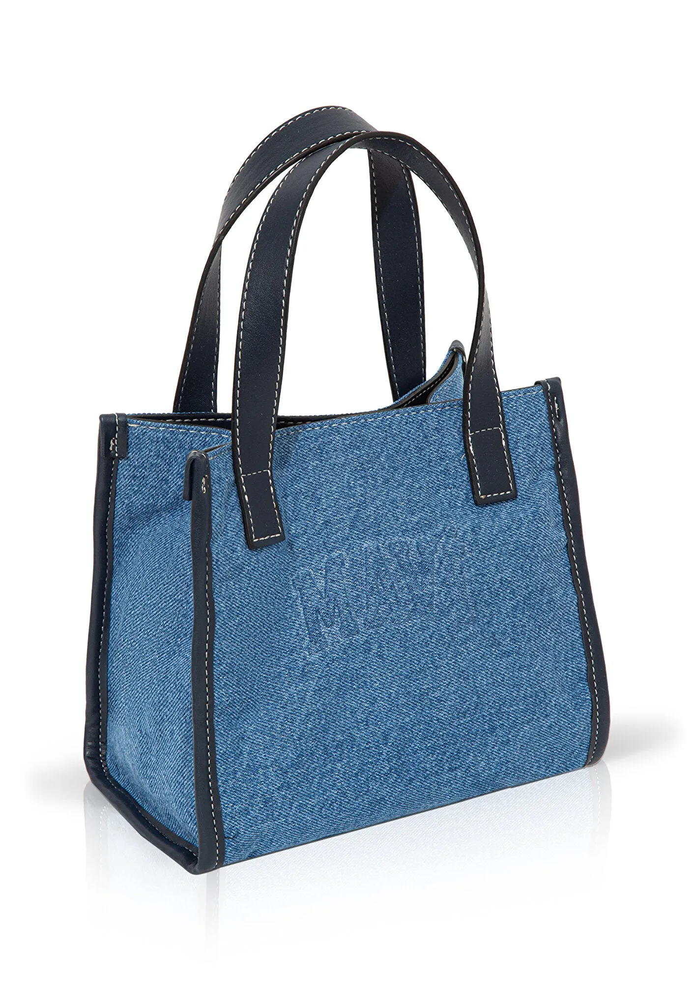 Denim Mini Tote Bag