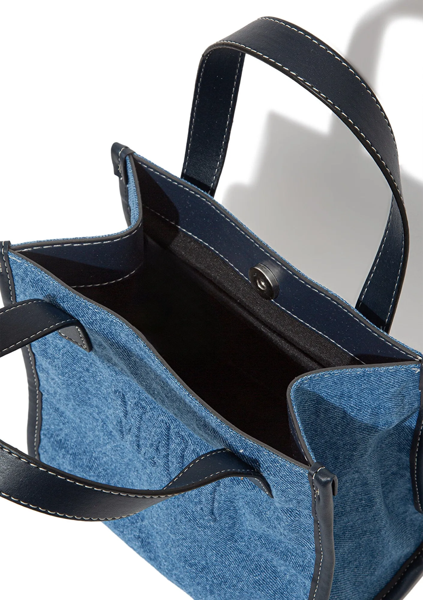 Denim Mini Tote Bag