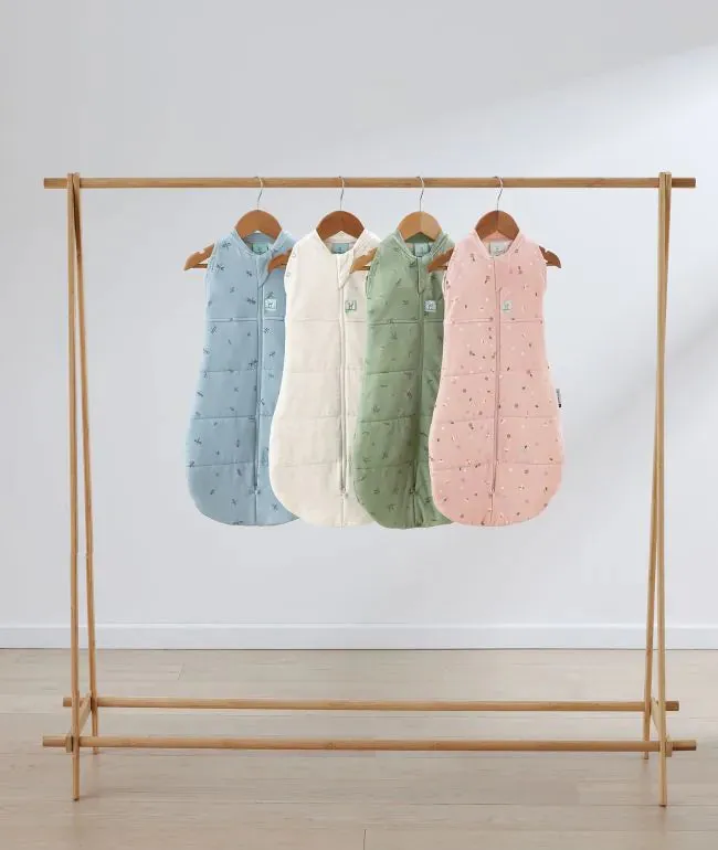 ergoPouch Organic All Year Jersey Sleeping Bag | 1.0 Tog | 8-24 Months - Sage