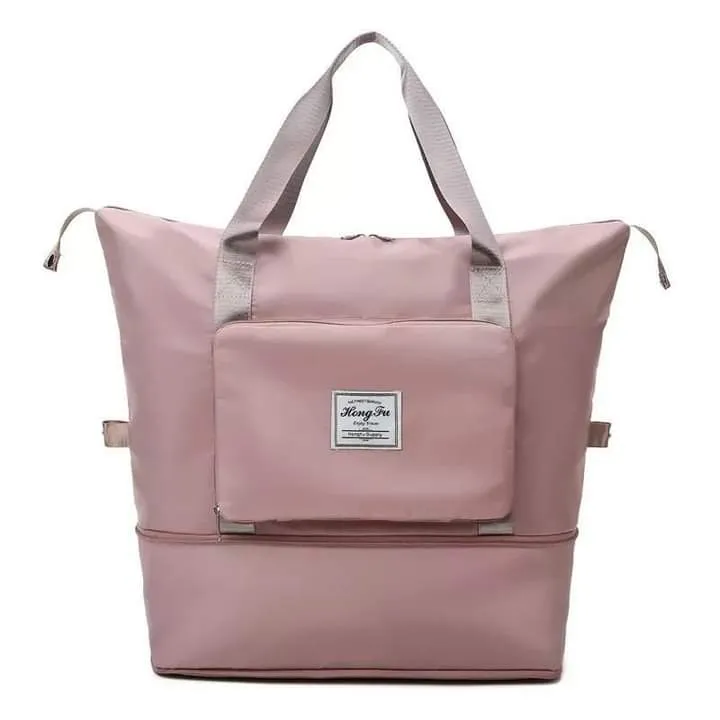 Foldable large capacity travel bags