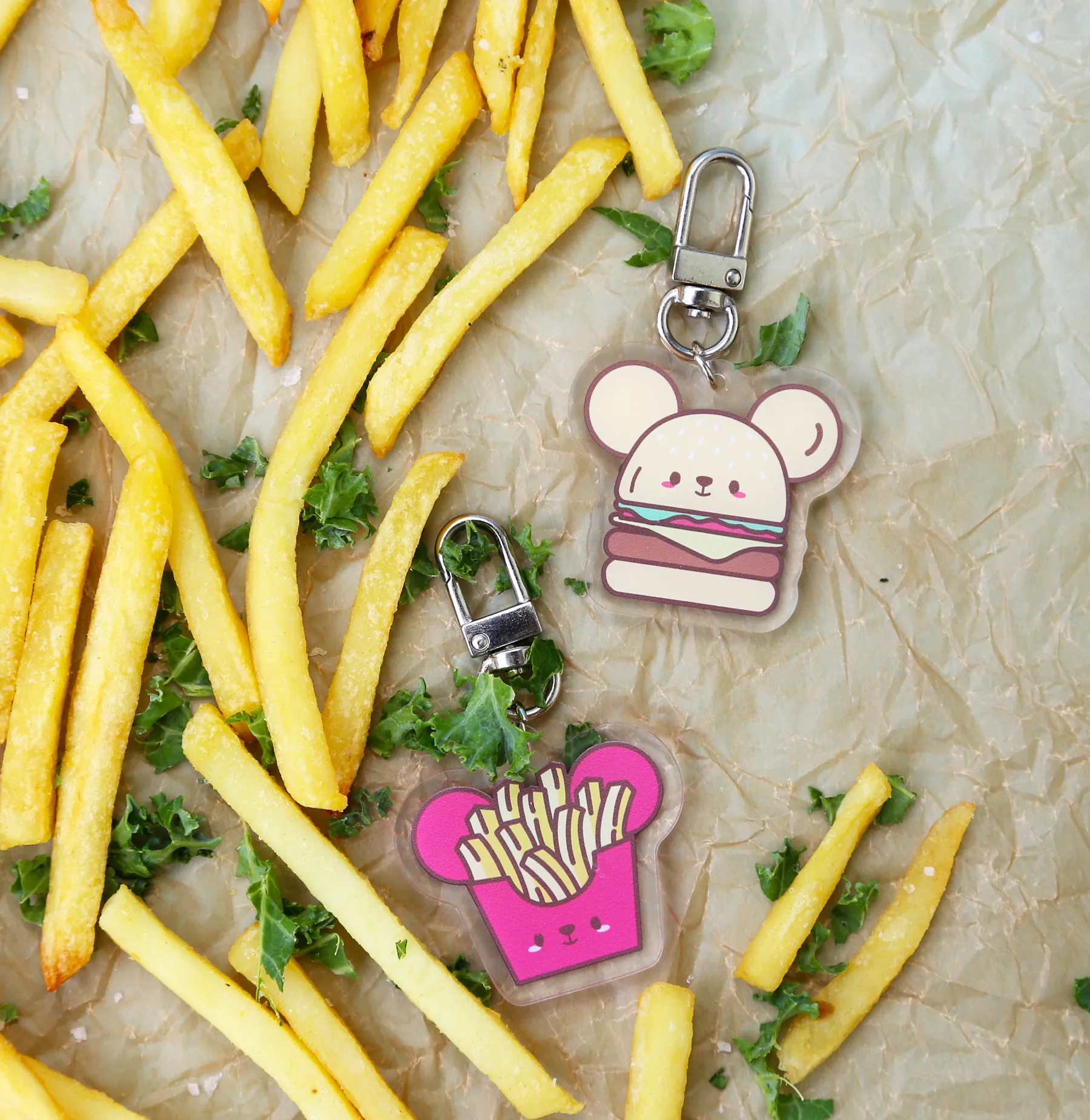 Furaido Tayto-kuma keychain  •ᴥ• ✦RARE✦