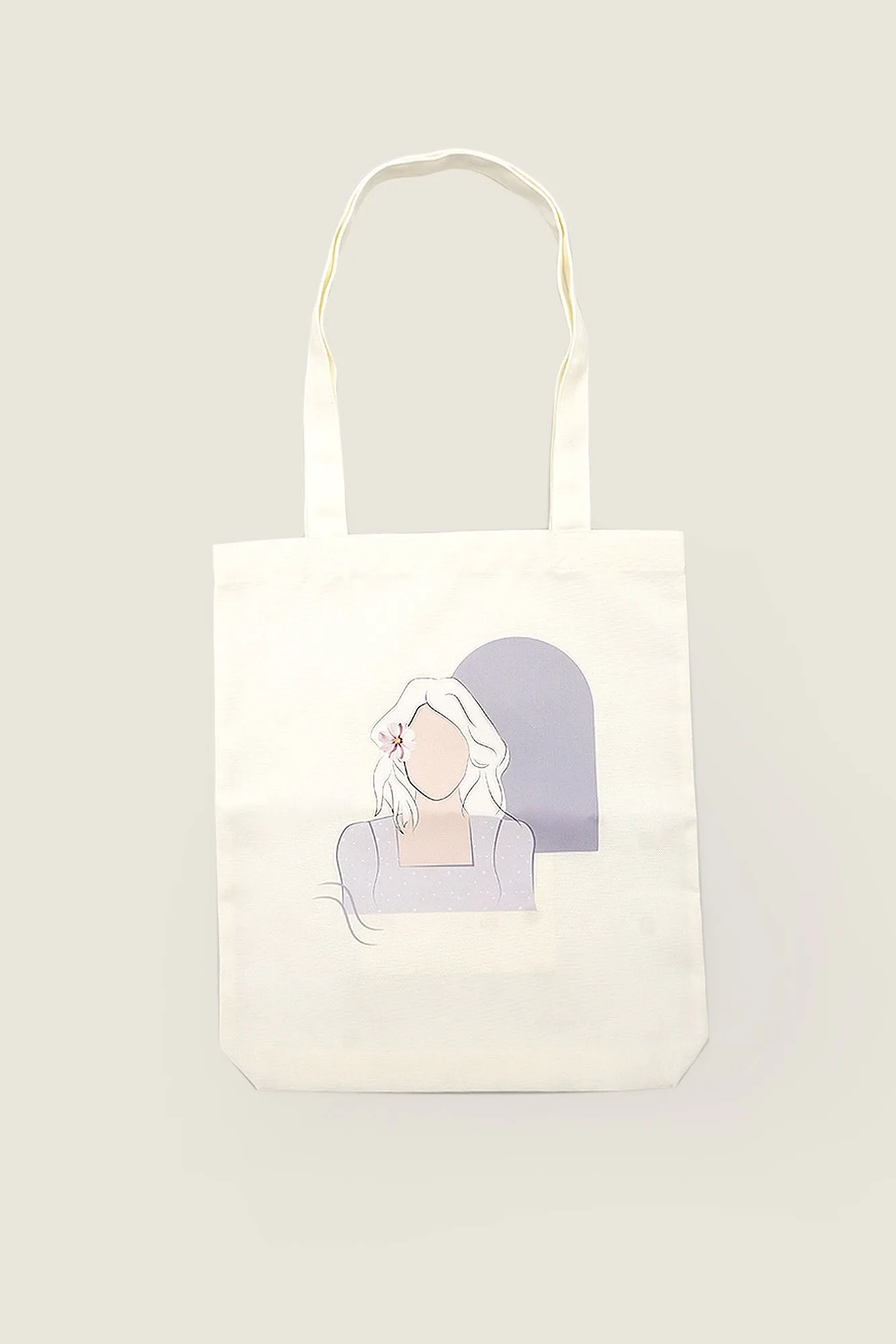 Graphic Canvas Tote Bag