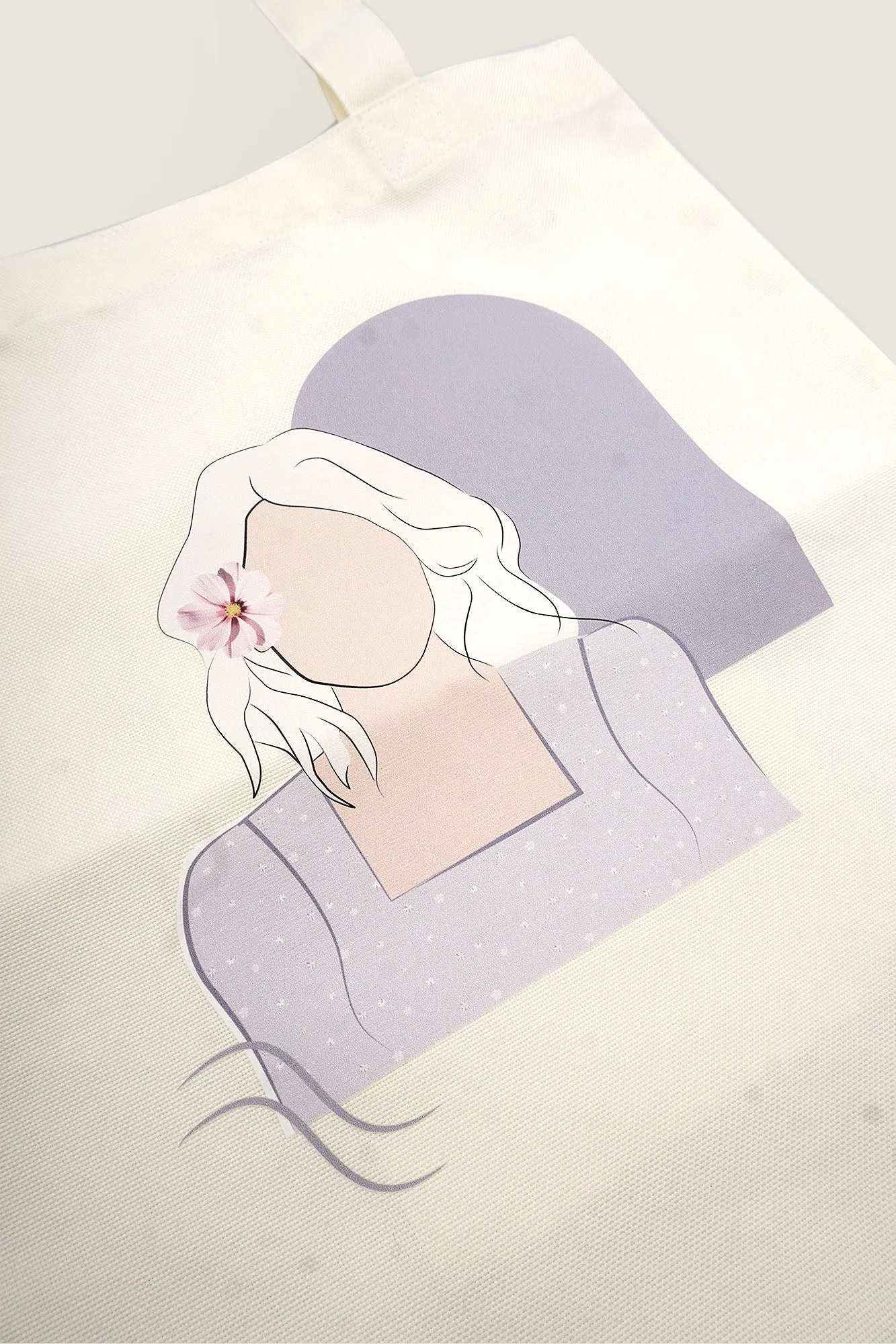 Graphic Canvas Tote Bag
