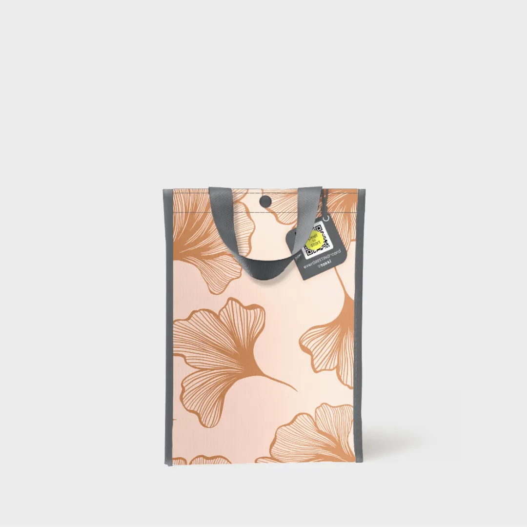Gratitude Bundle | Reusable Gift Bag   QR Greeting Card | 8 Pieces