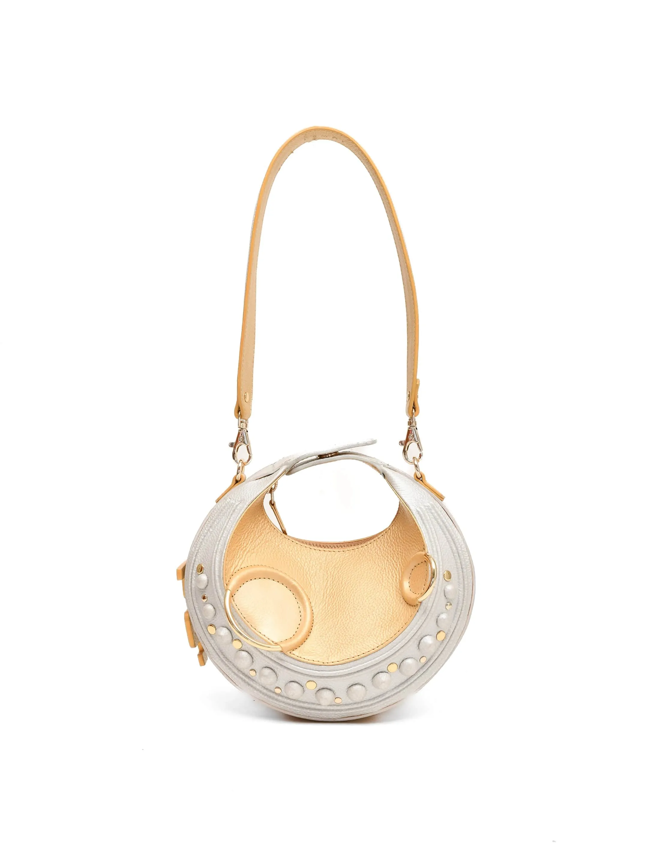 Halo Bag- Gold & Silver