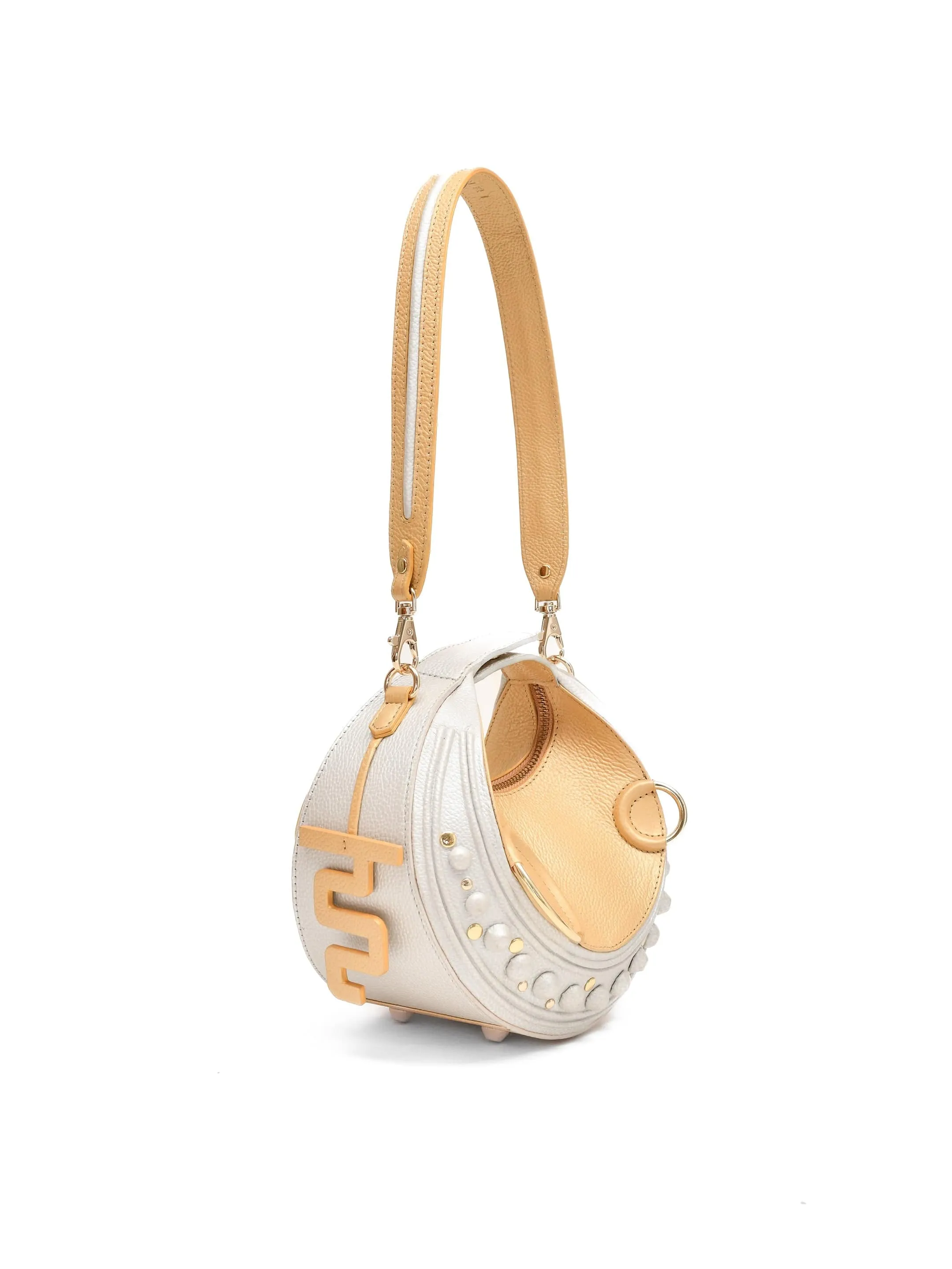 Halo Bag- Gold & Silver